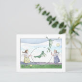 Dubbel Nederlands Briefkaart (Staand voorkant)