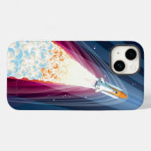 Dubbel opgestart (Space Shuttle Launch) Case-Mate iPhone Case (Achterkant (horizontaal))