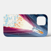 Dubbel opgestart (Space Shuttle Launch) Case-Mate iPhone Case (Achterkant (horizontaal))