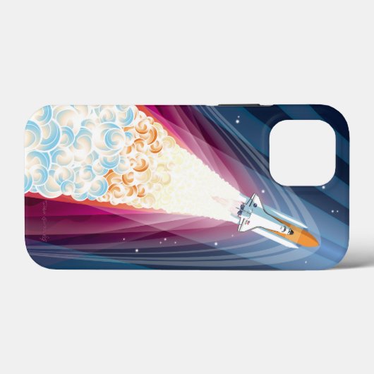 Dubbel opgestart (Space Shuttle Launch) Case-Mate iPhone Case (Achterkant (horizontaal))