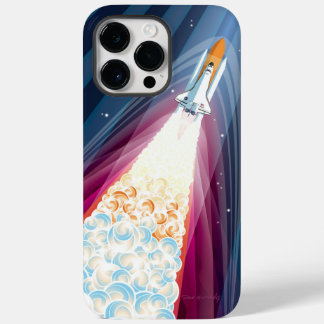 Dubbel opgestart (Space Shuttle Launch) Case-Mate iPhone 14 Pro Max Hoesje