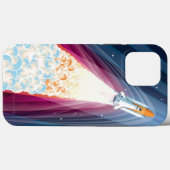 Dubbel opgestart (Space Shuttle Launch) Case-Mate iPhone Case (Achterkant (horizontaal))
