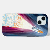 Dubbel opgestart (Space Shuttle Launch) Case-Mate iPhone Case (Achterkant (horizontaal))