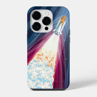 Dubbel opgestart (Space Shuttle Launch) iPhone 14 Plus Hoesje