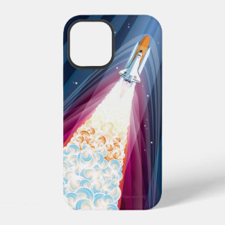 Dubbel opgestart (Space Shuttle Launch) iPhone 12 Hoesje