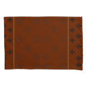 Dubbel Oranje omkeerbaar Hoesje Kussensloop (Voorkant)