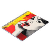 Dubbel portret in popartstijl notitieboek (Linkerzijde)