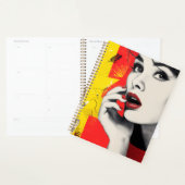 Dubbel portret in popartstijl planner (Display)