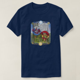 Dubbel portret van de koning van de eik en de koni t-shirt