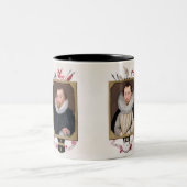 Dubbel portret van Sir Francis Drake (c.1540-96) a Tweekleurige Koffiemok (Center)