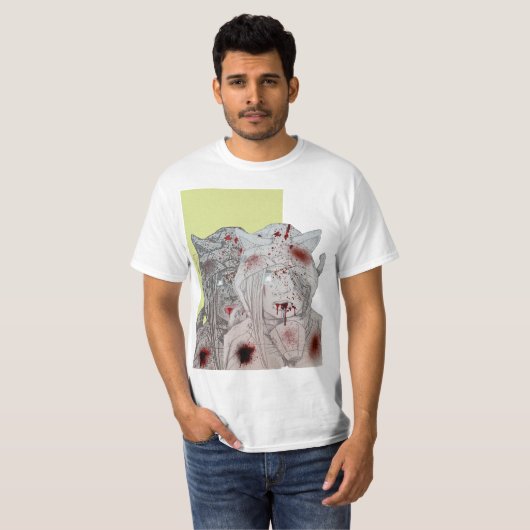 Dubbel probleem t-shirt (Voorkant volledig)