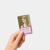 Dubbel Roze St. Agatha (M 003) Badge 4 (Handheld)