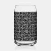 Dubbel Spiraal Keltisch Patroon Blikvorm Glas (Rechts)
