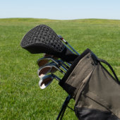 Dubbel Spiraal Keltisch Patroon Golfheadcover (Insitu)
