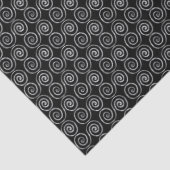 Dubbel Spiraal Keltisch Patroon Tissuepapier (Detail)