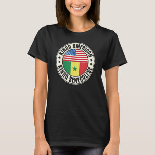 Dubbel staatsburgerschap Amerikaans Senegal Senega T-shirt
