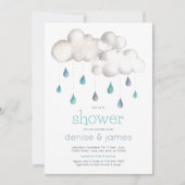 Dubbel troebel met een kans op een Baby shower Kaart (Voorkant)