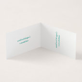 Dubbel visitekaartje (Binnen)