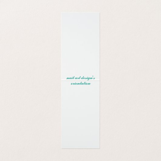 Dubbel visitekaartje (Binnenkant ongevouwen)