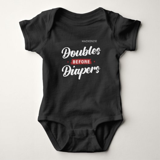 Dubbel Voor Luiers Donker Romper (Voorkant)