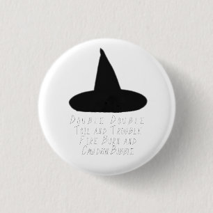 "Dubbel werk en problemen" Ronde Button 3,2 Cm
