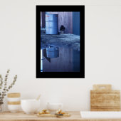 Dubbel zicht poster (Keuken)