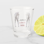 Dubbel Zombie alleen een Drink-schokkende glas (Achterkant)