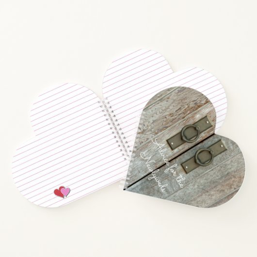 Dubbelbaanbuidraad voor Passen getrouwd Notitieboek (Binnen)