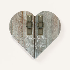 Dubbelbaanbuidraad voor Passen getrouwd Notitieboek