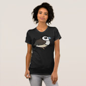 Dubbelbarige vink t-shirt (Voorkant volledig)
