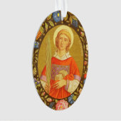 Dubbelbeeld St. Stefanus (PM 08) Acryl Ornament (voorkant)