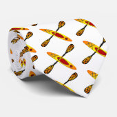 DUBBELBLAADDLE KAYAKING LOGO STROPDAS (Opgerold)