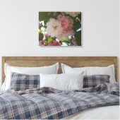 Dubbelbloeiende Cherry Tree I Spring Floral Canvas Afdruk (Insitu (Slaapkamer))