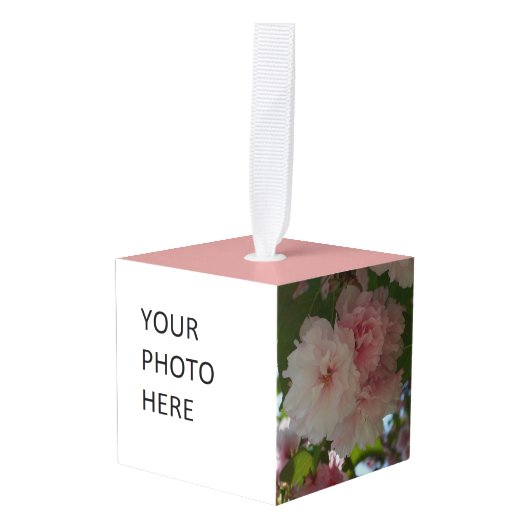 Dubbelbloeiende Cherry Tree I Spring Floral Decoratie (Voorkant hoekig)