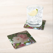 Dubbelbloeiende Cherry Tree I Spring Floral Kartonnen Onderzetters (Insitu)