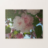 Dubbelbloeiende Cherry Tree I Spring Floral Legpuzzel (Horizontaal)