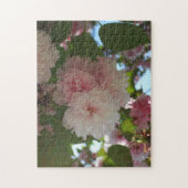 Dubbelbloeiende Cherry Tree I Spring Floral Legpuzzel (Verticaal)