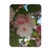 Dubbelbloeiende Cherry Tree I Spring Floral Magneet (Verticaal)