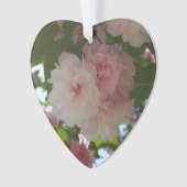 Dubbelbloeiende Cherry Tree I Spring Floral Ornament (voorkant)