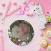 Dubbelbloeiende Cherry Tree I Spring Floral Papieren Bordje (Feest)
