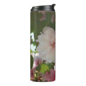 Dubbelbloeiende Cherry Tree I Spring Floral Thermosbeker (Gedraaid links)