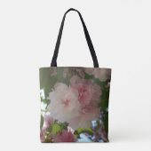 Dubbelbloeiende Cherry Tree I Spring Floral Tote Bag (Achterkant)