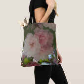 Dubbelbloeiende Cherry Tree I Spring Floral Tote Bag (Dichtbij)
