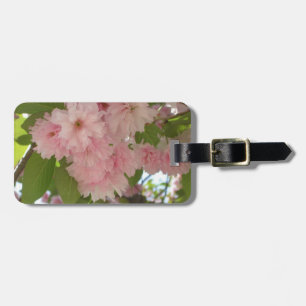 Dubbelbloeiende Cherry Tree II Spring Floral Bagagelabel