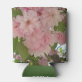 Dubbelbloeiende Cherry Tree II Spring Floral Blikjeskoeler (Achterkant)
