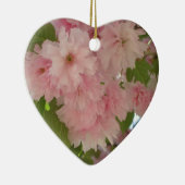 Dubbelbloeiende Cherry Tree II Spring Floral Keramisch Ornament (Rechts)