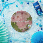 Dubbelbloeiende Cherry Tree II Spring Floral Papieren Bordje (Feest)