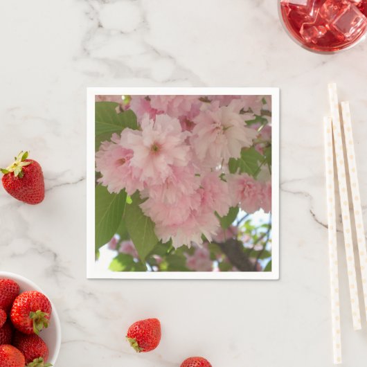 Dubbelbloeiende Cherry Tree II Spring Floral Servetten (Insitu)