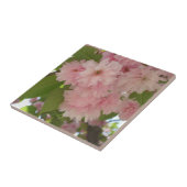 Dubbelbloeiende Cherry Tree II Spring Floral Tegeltje (Zijkant)
