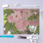 Dubbelbloeiende Cherry Tree II Spring Floral Tissuepapier (Craft)